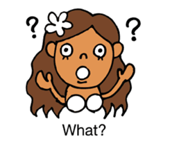 Beach girl & Friend of the sea sticker #6704752