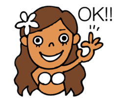 Beach girl & Friend of the sea sticker #6704757