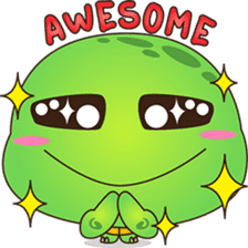 Pura, the funny turtle, version 5 sticker #6705248