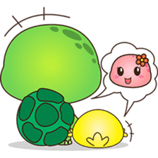 Pura, the funny turtle, version 5 sticker #6705252