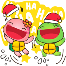 Pura and Pika - Merry Christmas! sticker #6705322