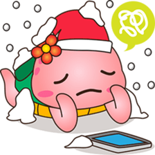 Pura and Pika - Merry Christmas! sticker #6705325