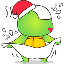 Pura and Pika - Merry Christmas! sticker #6705336