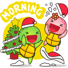 Pura and Pika - Merry Christmas! sticker #6705339