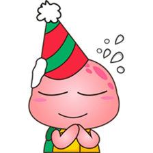 Pura and Pika - Merry Christmas! sticker #6705343