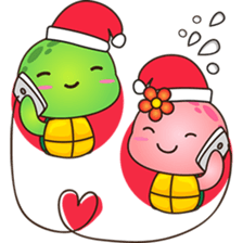 Pura and Pika - Merry Christmas! sticker #6705347