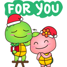Pura and Pika - Merry Christmas! sticker #6705349