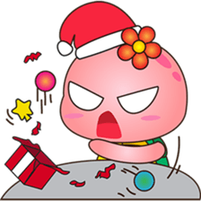 Pura and Pika - Merry Christmas! sticker #6705354
