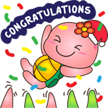 Pura and Pika - Merry Christmas! sticker #6705356