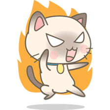 Simi, The siamese kitten (version 3) sticker #6705547