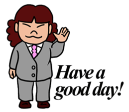 Oriental Office Lady sticker #6705720