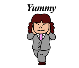 Oriental Office Lady sticker #6705723