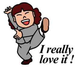 Oriental Office Lady sticker #6705756