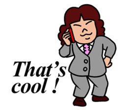 Oriental Office Lady sticker #6705757