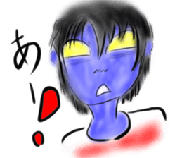 Woman ghost Sticker3 sticker #6706000