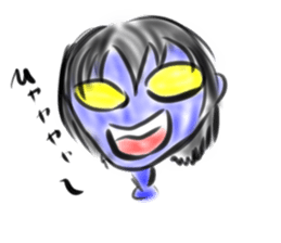 Woman ghost Sticker3 sticker #6706005