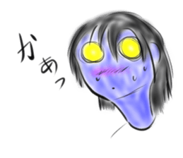 Woman ghost Sticker3 sticker #6706016