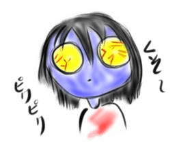 Woman ghost Sticker3 sticker #6706029