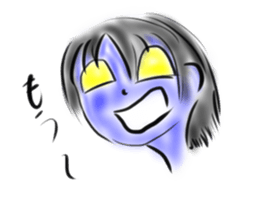 Woman ghost Sticker3 sticker #6706034