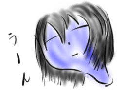 Woman ghost Sticker3 sticker #6706035