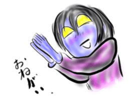 Woman ghost Sticker3 sticker #6706037