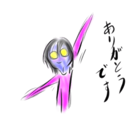 Woman ghost Sticker3 sticker #6706039