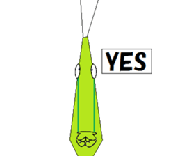 Acrida cinerea(English ver.) sticker #6706040