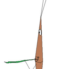 Acrida cinerea(English ver.) sticker #6706055