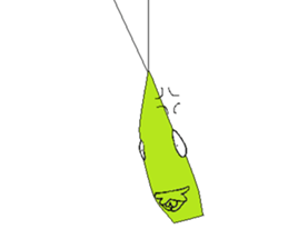 Acrida cinerea(English ver.) sticker #6706077