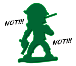 Green Army (Cop Toy) sticker #6706328