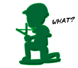 Green Army (Cop Toy) sticker #6706329