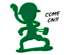 Green Army (Cop Toy) sticker #6706343