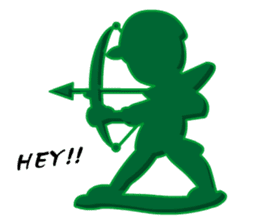 Green Army (Cop Toy) sticker #6706347
