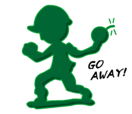 Green Army (Cop Toy) sticker #6706355
