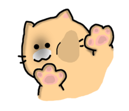 Chillin cat sticker #6706642