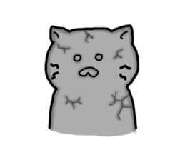 Chillin cat sticker #6706655