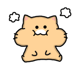 Chillin cat sticker #6706656