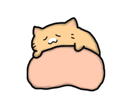 Chillin cat sticker #6706660