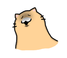 Chillin cat sticker #6706670