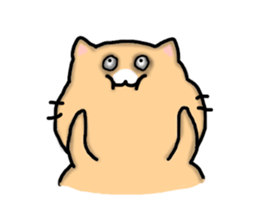 Chillin cat sticker #6706672