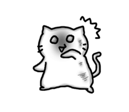 Chillin cat sticker #6706673