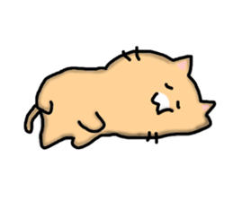 Chillin cat sticker #6706674