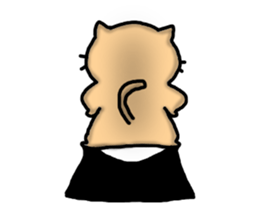 Chillin cat sticker #6706676