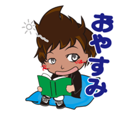 The cleaning character "Mr. bisoukun" sticker #6706881