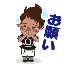 The cleaning character "Mr. bisoukun" sticker #6706885