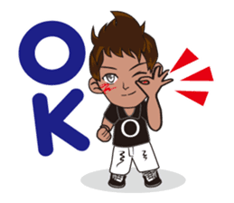 The cleaning character "Mr. bisoukun" sticker #6706894