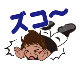 The cleaning character "Mr. bisoukun" sticker #6706896