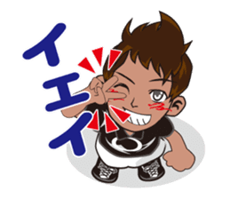 The cleaning character "Mr. bisoukun" sticker #6706897