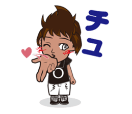 The cleaning character "Mr. bisoukun" sticker #6706905