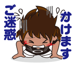 The cleaning character "Mr. bisoukun" sticker #6706918